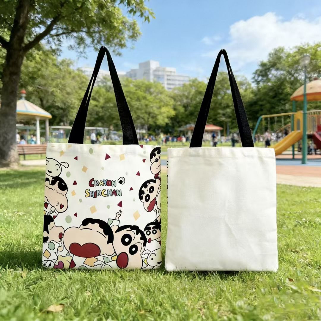 Women'S Bags Handbags - 2026 Yeni Crayon Shin-chan Kanvas Tote