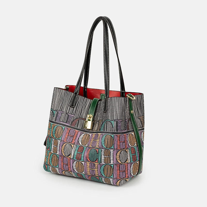 CH Art Renkli Baskılı Çanta Dü - Women Bags 2026 Trends incelemesi ve fiyatı